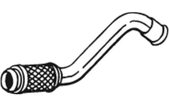Exhaust Pipe 750-055 Bosal, Image 2