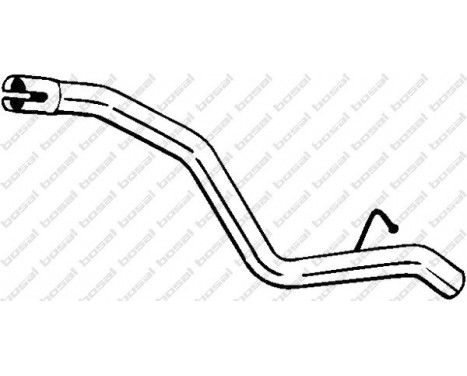 Exhaust Pipe 750-065 Bosal