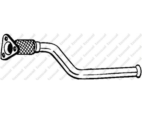 Exhaust Pipe 750-087 Bosal