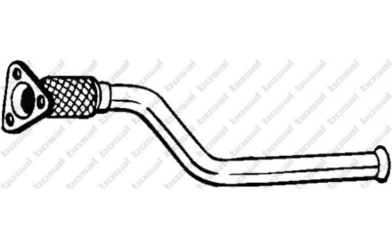 Exhaust Pipe 750-087 Bosal
