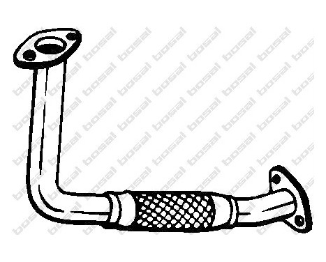 Exhaust Pipe 750-105 Bosal