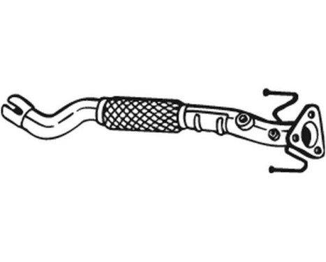 Exhaust Pipe 750-157 Bosal