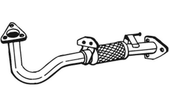 Exhaust Pipe 750-161 Bosal, Image 2