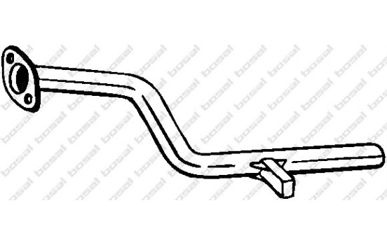 Exhaust Pipe 750-165 Bosal