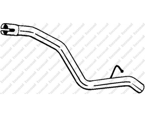 Exhaust Pipe 750-173 Bosal