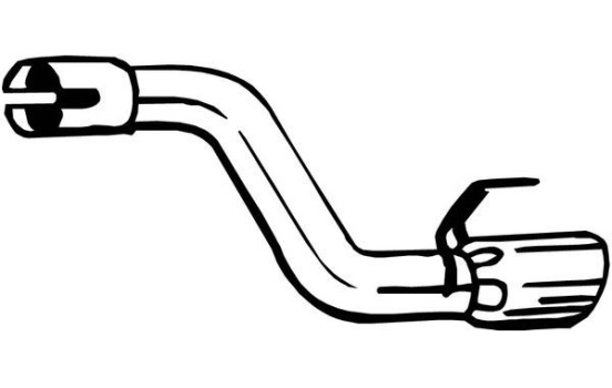 Exhaust Pipe 750-245 Bosal