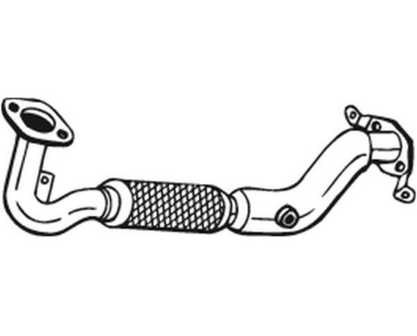 Exhaust Pipe 750-273 Bosal, Image 2