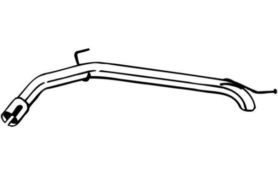 Exhaust Pipe 750-283 Bosal