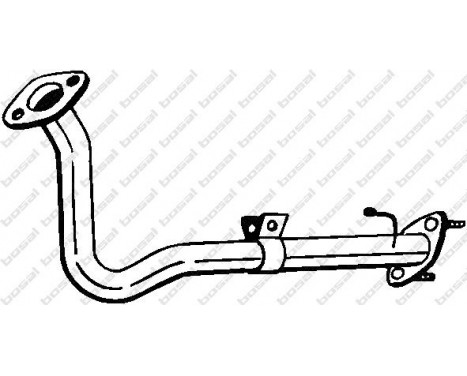 Exhaust Pipe 751-153 Bosal, Image 2