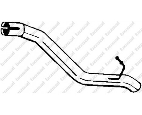 Exhaust Pipe 751-391 Bosal