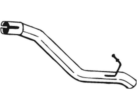 Exhaust Pipe 751-391 Bosal, Image 2
