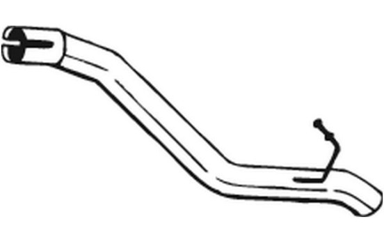 Exhaust Pipe 751-395 Bosal
