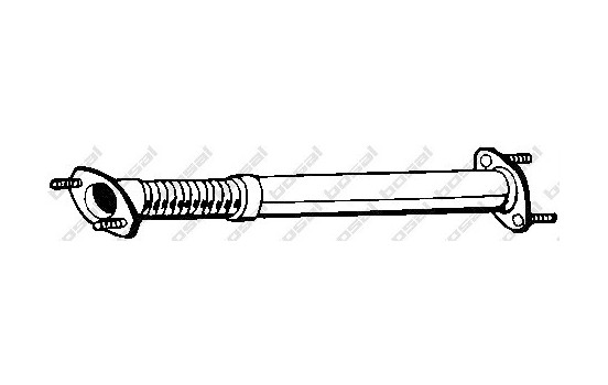 Exhaust Pipe 751-767 Bosal