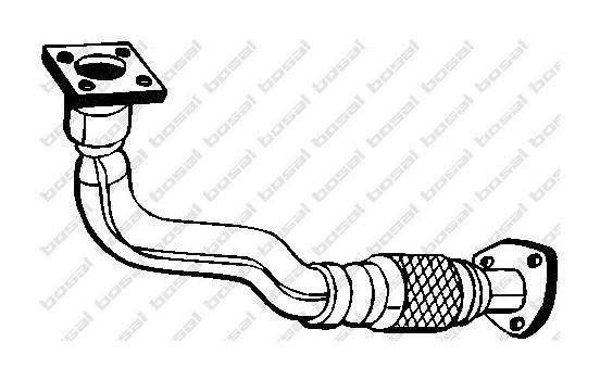 Exhaust Pipe 753-175 Bosal
