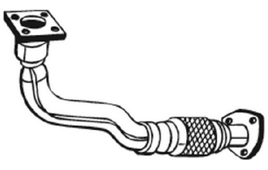Exhaust Pipe 753-177 Bosal