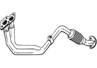 Exhaust Pipe 753-299 Bosal
