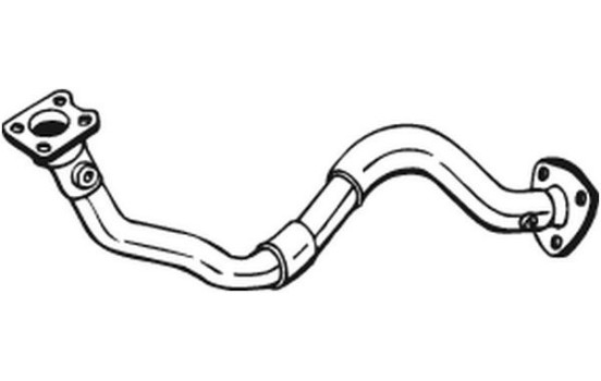 Exhaust Pipe 753-323 Bosal