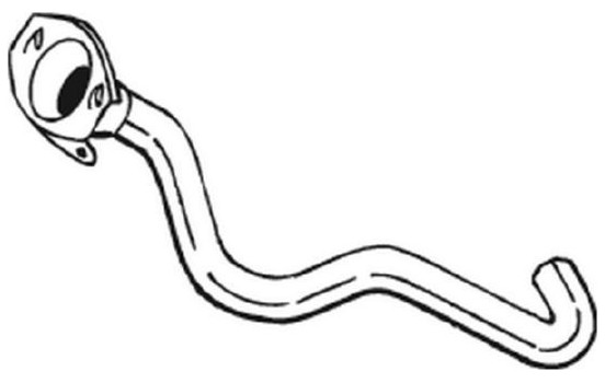 Exhaust Pipe 753-737 Bosal