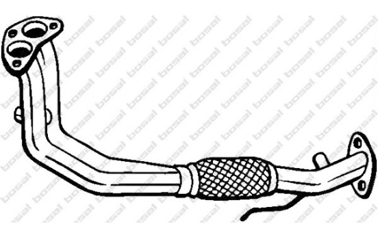 Exhaust Pipe 753-825 Bosal