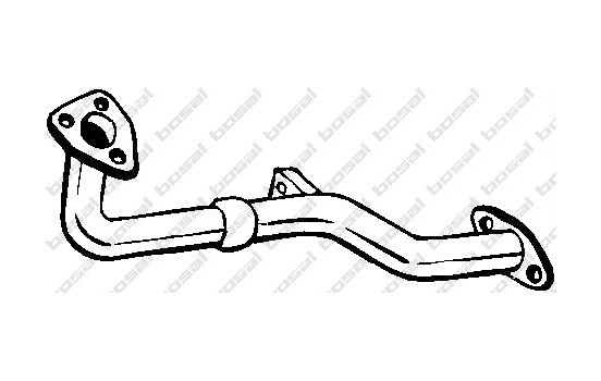 Exhaust Pipe 765-127 Bosal