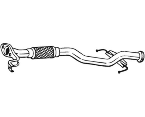 Exhaust Pipe 768-303 Bosal