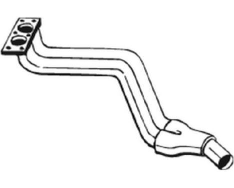 Exhaust Pipe 775-859 Bosal, Image 2
