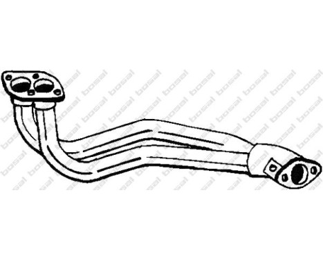 Exhaust Pipe 779-835 Bosal, Image 2