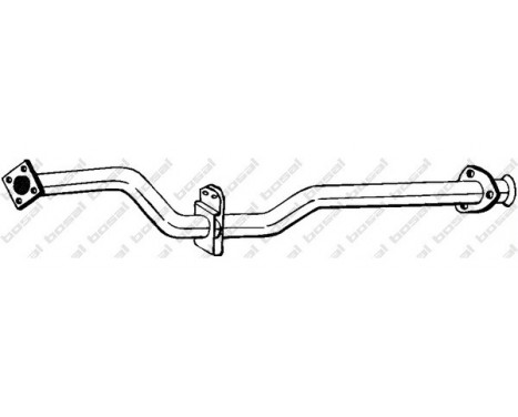 Exhaust Pipe 782-555 Bosal