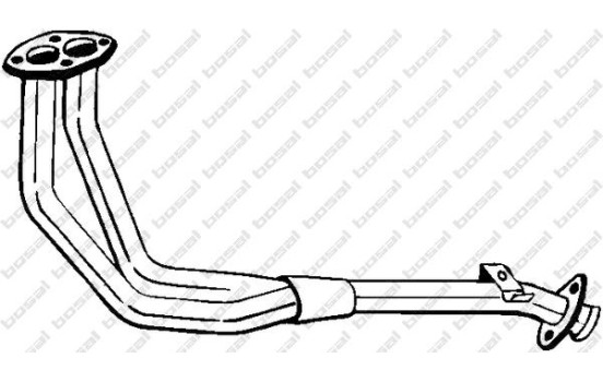Exhaust Pipe 783-011 Bosal, Image 2