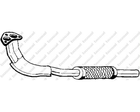 Exhaust Pipe 783-941 Bosal
