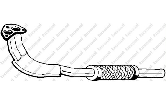 Exhaust Pipe 783-941 Bosal