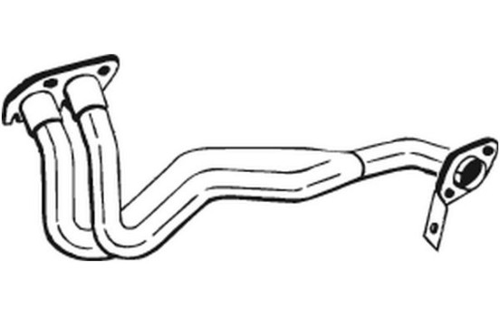 Exhaust Pipe 784-013 Bosal, Image 2