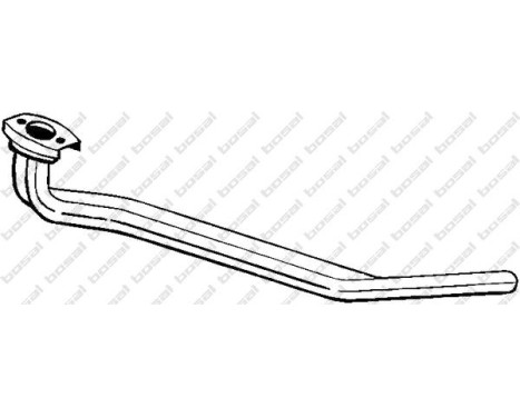Exhaust Pipe 784-309 Bosal, Image 2