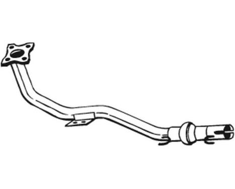 Exhaust Pipe 784-787 Bosal, Image 2