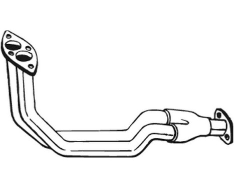 Exhaust Pipe 784-967 Bosal, Image 2