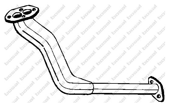Exhaust Pipe 785-013 Bosal, Image 2