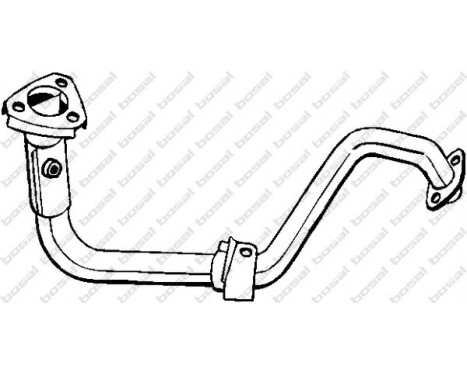 Exhaust Pipe 785-243 Bosal