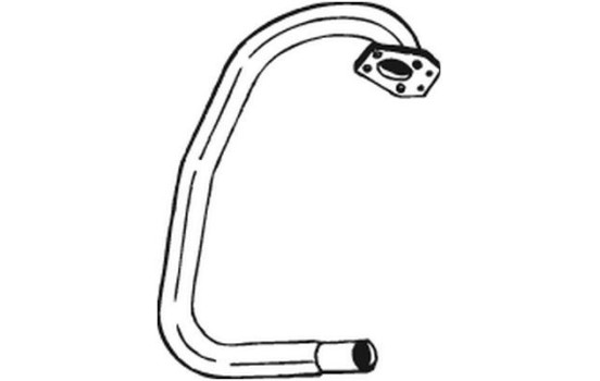 Exhaust Pipe 785-497 Bosal