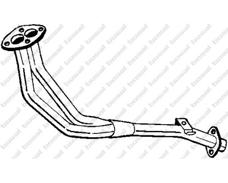Exhaust Pipe 786-129 Bosal