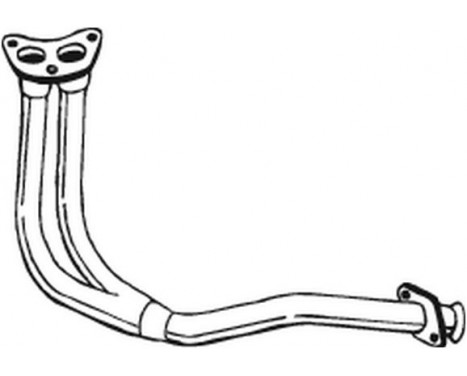 Exhaust Pipe 786-653 Bosal, Image 2