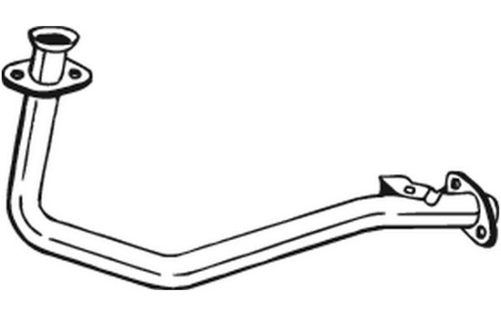 Exhaust Pipe 787-009 Bosal, Image 2