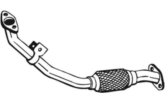 Exhaust Pipe 787-257 Bosal