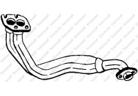 Exhaust Pipe 787-835 Bosal