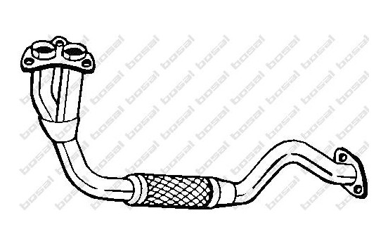 Exhaust Pipe 787-911 Bosal, Image 2