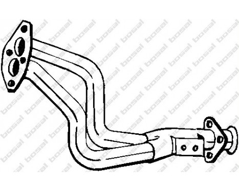 Exhaust Pipe 787-995 Bosal