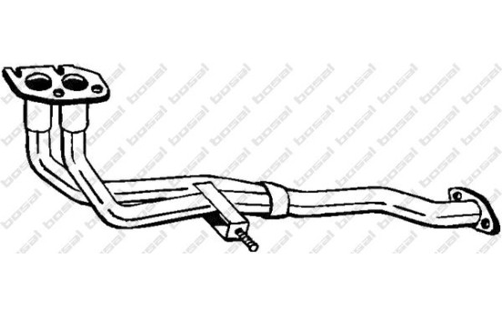 Exhaust Pipe 788-135 Bosal