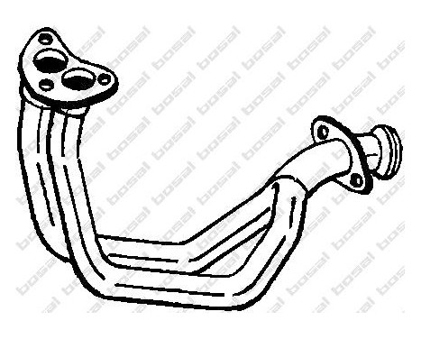 Exhaust Pipe 789-785 Bosal, Image 2