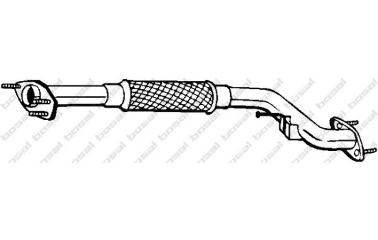 Exhaust Pipe 800-063 Bosal
