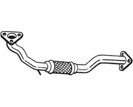 Exhaust Pipe 800-195 Bosal