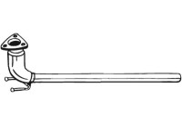 Exhaust Pipe 800105 Bosal